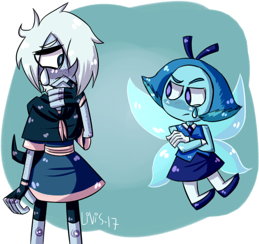 Crying Gems By Licoriceguts - Cartoon (866x923)