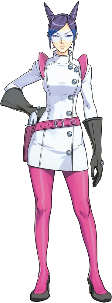 Aura Blackquill Oa - Ace Attorney Aura Blackquill (369x994)