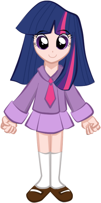 Costume School Uniform Clothing Pink Facial Expression - Cartoon (450x790)