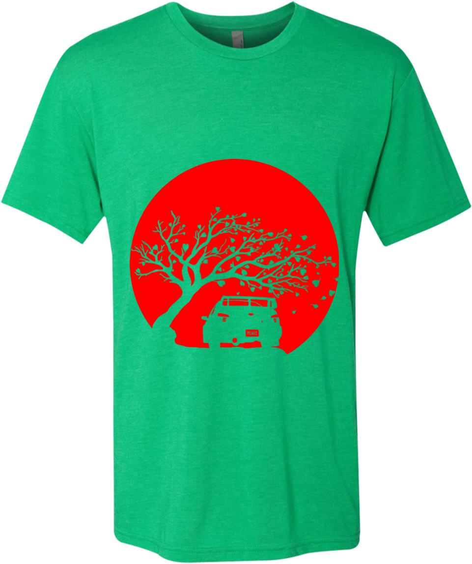 Subaru Cherry Tree Men 039 S T Shirt - Wholesale Next Level Triblend Crew-envy-xl (1155x1155)