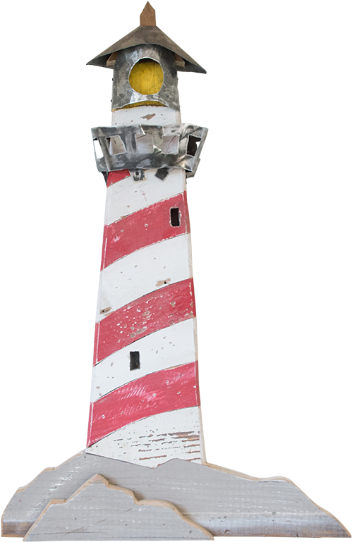 Folk Art Lighthouses - Lighthouse (800x800)