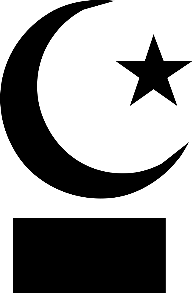 Islam Star And Crescent Comments - Moon Icon (648x980)