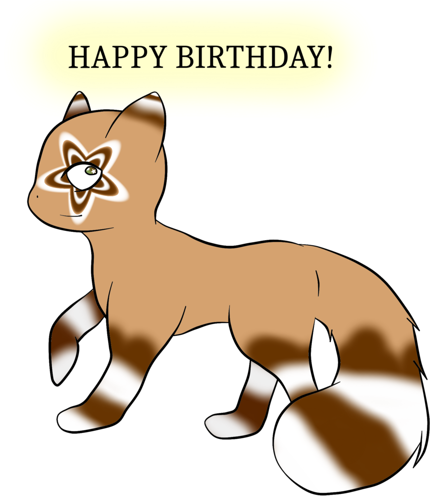 Happy Birthday My Dear Friend By Mintymagic74 - Cartoon (1024x1024)