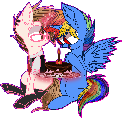 Happy Birthday Blazie {mlp/gift/friend} - Cartoon (508x486)