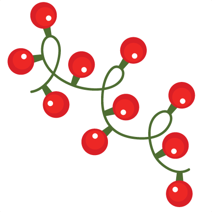Christmas Lights Svg Scrapbook Cut File Cute Clipart - Christmas Day (432x432)