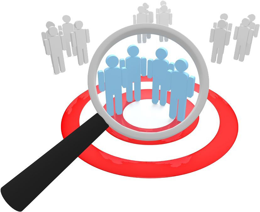Customer Clipart Target Customer - Target Market Logo Transparent (864x703)