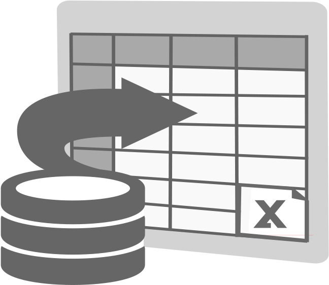 Database Clipart Transparent - Excel Clipart (800x573)
