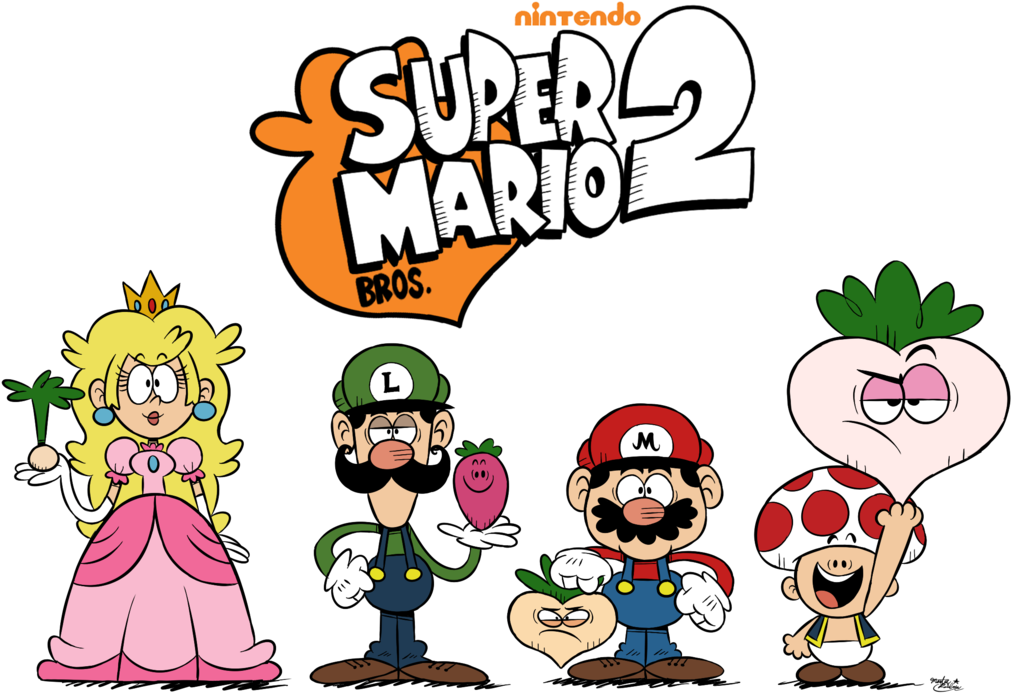 ''loud House'' Style - Loud House Super Mario (1024x705)