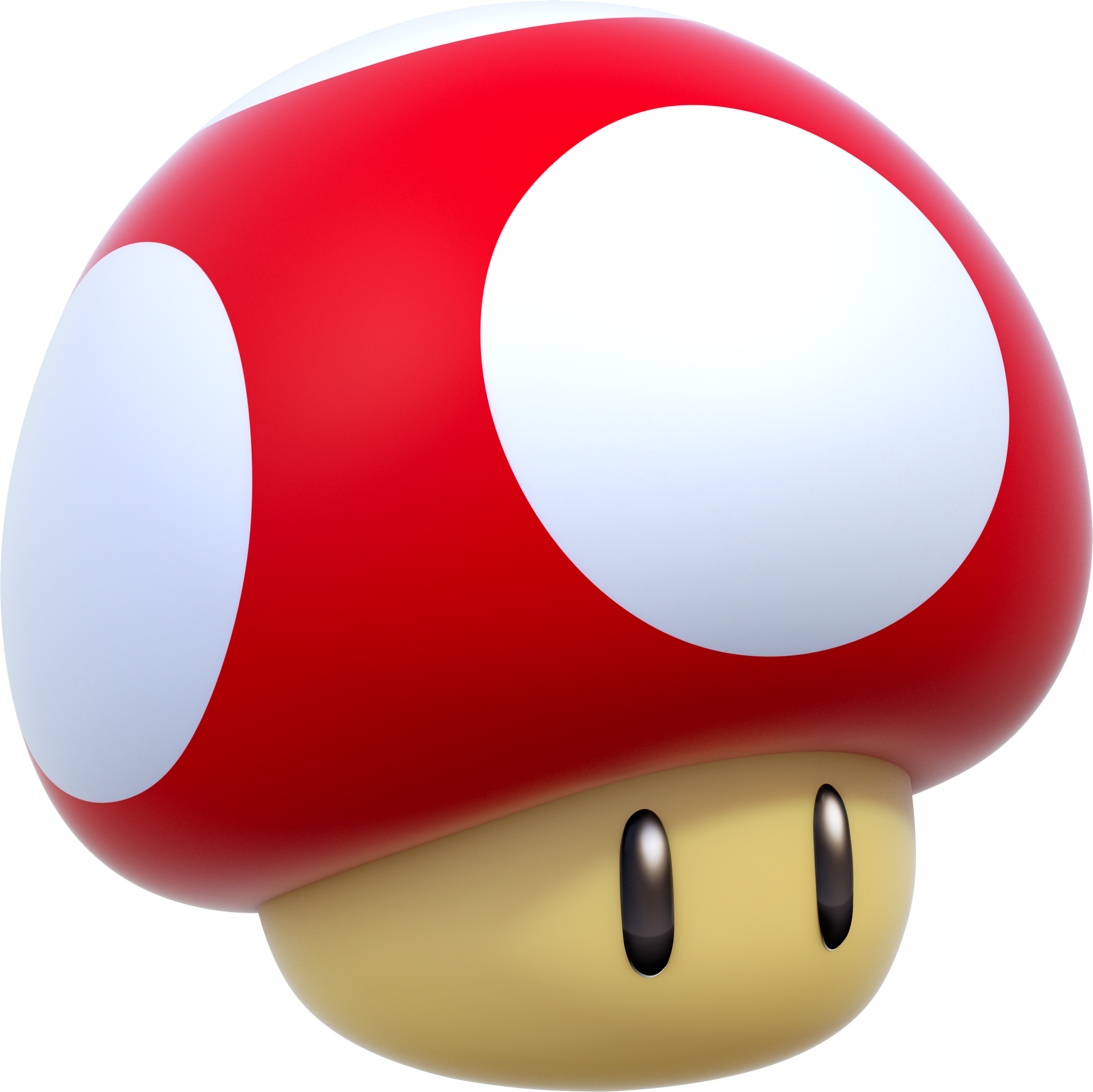 Super Mushroom - Super Mario Super Mushroom (2260x2259)