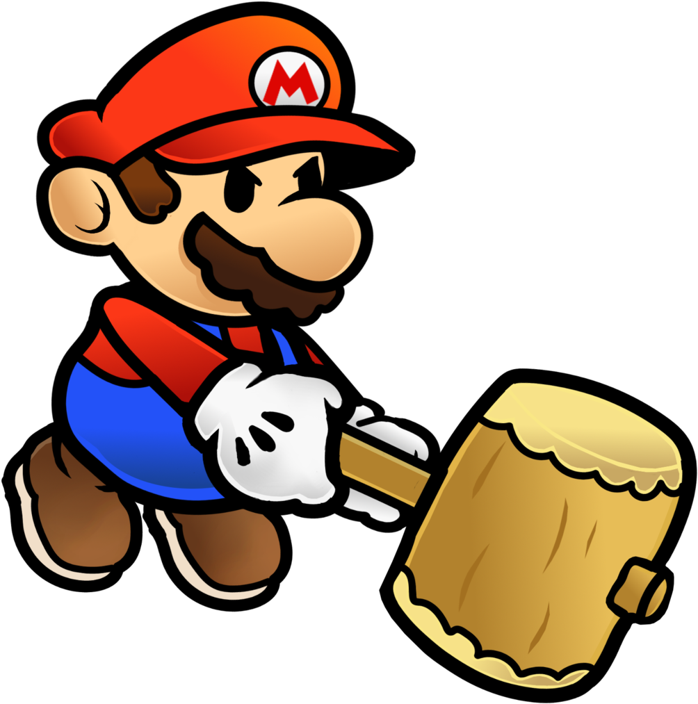Super Mario Clipart Fist - Paper Mario: Sticker Star Nintendo (1024x1024)