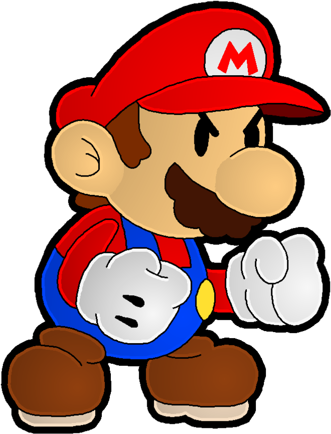 Mario, Protector Of The Mushroom Kingdom By Leonidas23 - Paper Mario The Thousand Year Door Png (801x996)