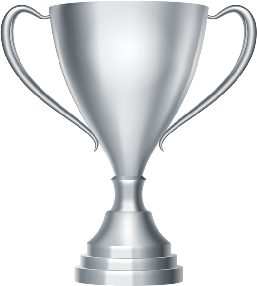 Award House Trophy Clipart - Silver Trophy Png (538x600)