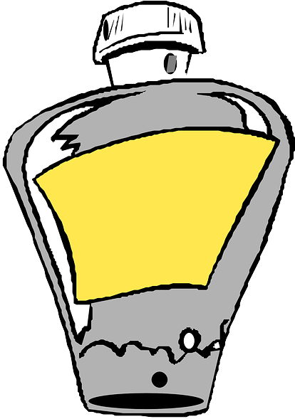 Glass, Bottle, Cartoon, Cap, Medicine, Lab, Bottles - Medicine Bottle Clip Art (446x640)