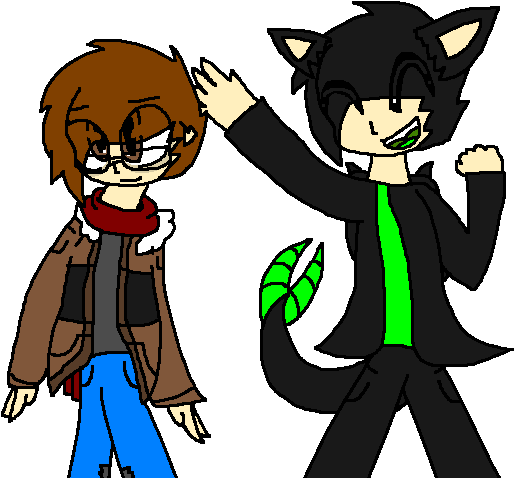 Toxic And Bailey By Spyrofan00lover - Cartoon (640x480)