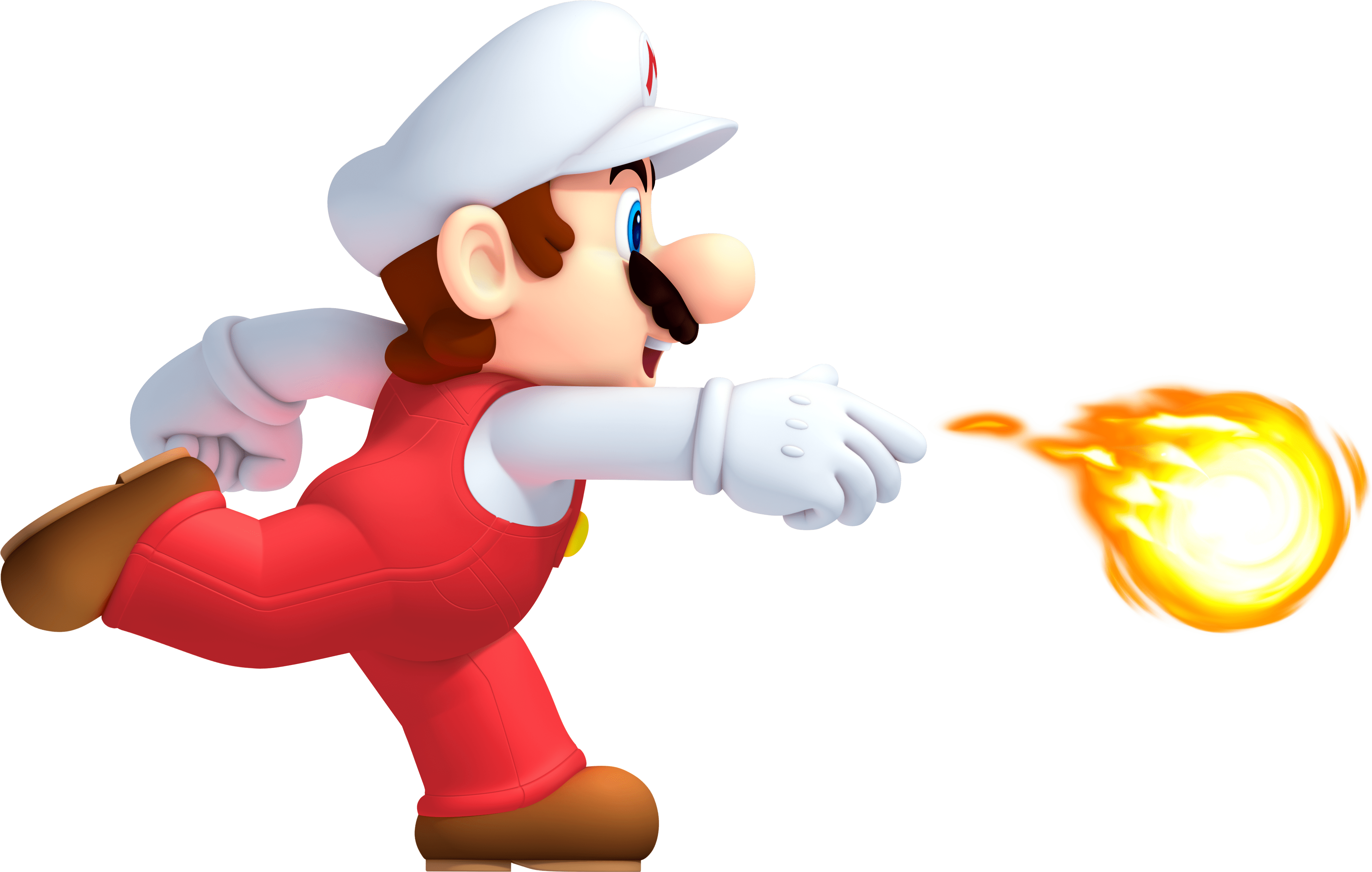 Mario Fireball Transparent Png - Mario Fireball Transparent Png (4240x2696)