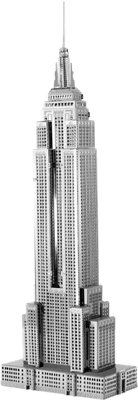 Metal Earth Architecture - Diy Model Empire State Building (260x600)