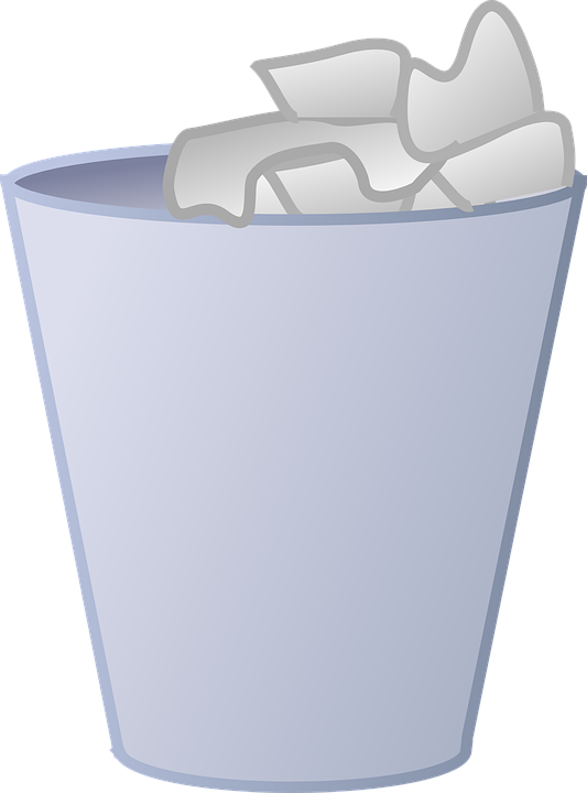 Aluminum Can Cliparts 15, Buy Clip Art - Open Trash Can Clip Art (533x720)