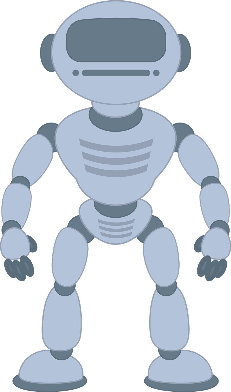 Clip Art Robot Clipart Image - Robot Clip Art Png (800x1353)