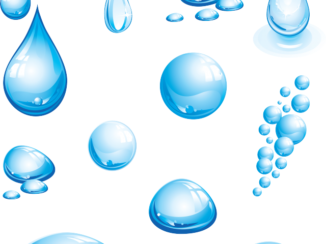 Water Blister Clipart Png Format - Clip Art Water Droplets (640x480)