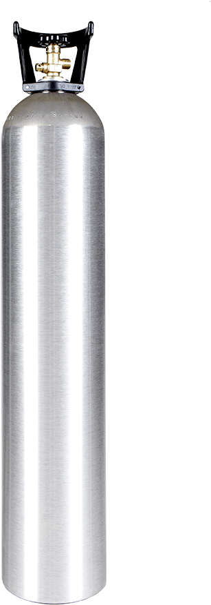 Beverage Elements 35 Lb Co2 Cylinder Aluminum With - Carbon Dioxide (900x900)