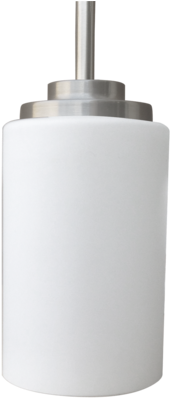 Satin Opal Cylinder, Tiered Cup - Lampshade (600x400)