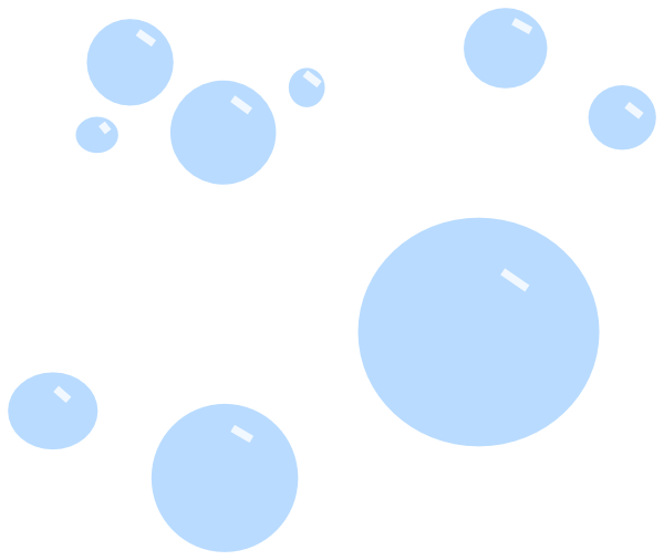 Bubble White Water Clipart - Bubble Clip Art Gif (600x506)