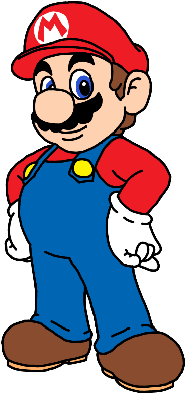 Mario By Pichu8boy2arts - Mario Series (397x829)