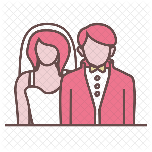 Bride And Groom Icon - Bride (512x512)