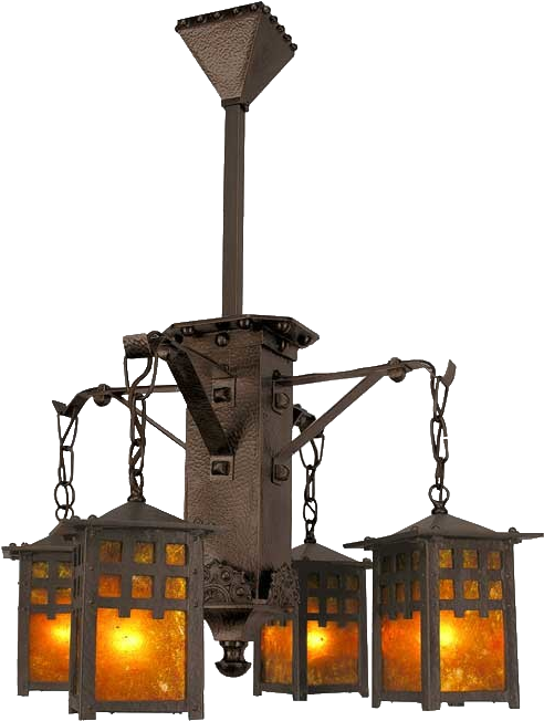 Craftsman Style Light Fixtures Arts Crafts Craftsman - Craftsman Lighting (510x700)