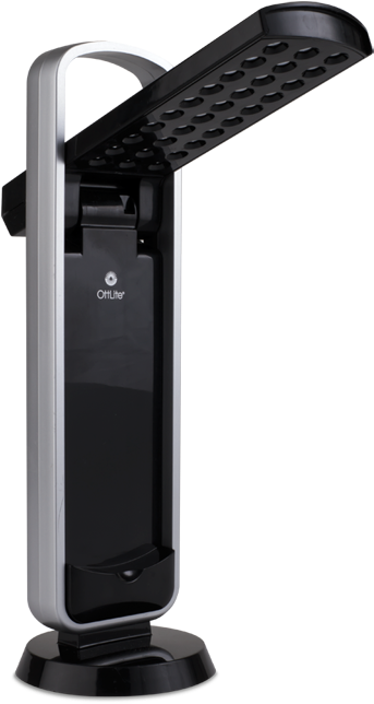 Click Here To View Larger Image - Ottlite 30 Led Battery Task Light - Black (700x700)