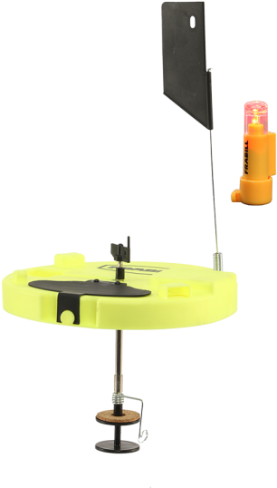 Pro Thermal Round Tip-up Yellow With Lil' Shiner Light - Frabil Circle Tip Up (940x587)