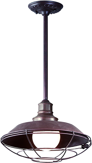 Shop Ida Lighting Shop Turtle Safe Lighting - Troy Lighting F9273or Old Rust Industrial Circa 1910 (400x571)