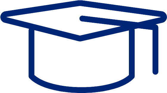 Grad Cap Icon - Icon (598x373)