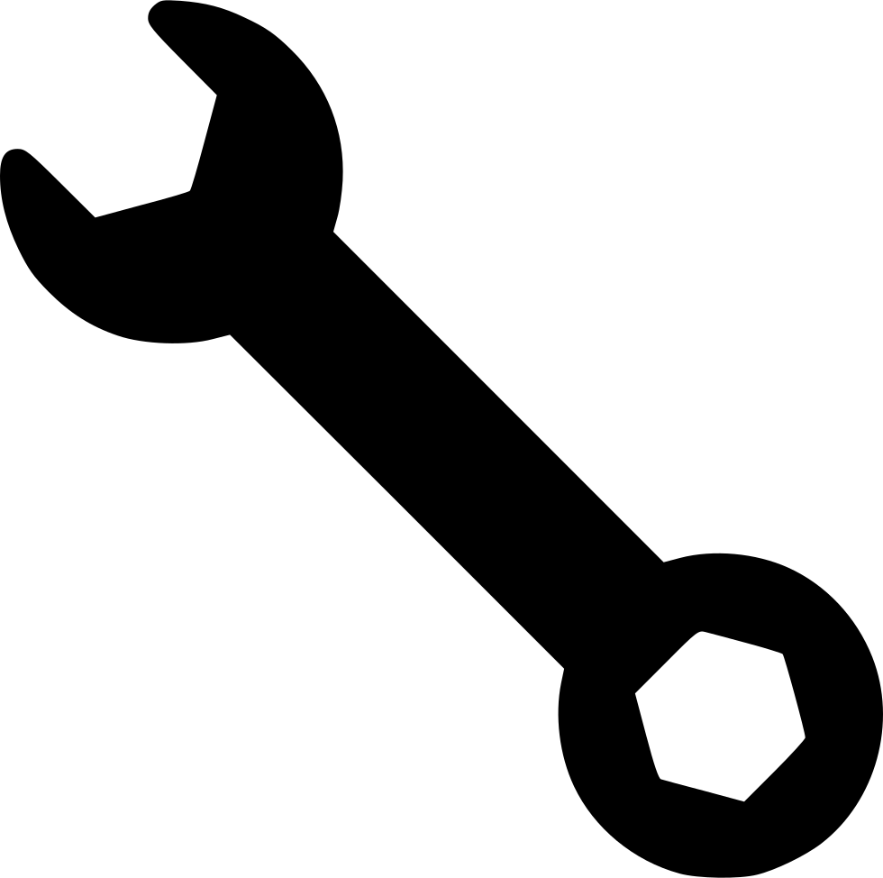 Simple Wrench Svg Png Icon Free Download - Wrencg Png (980x974)
