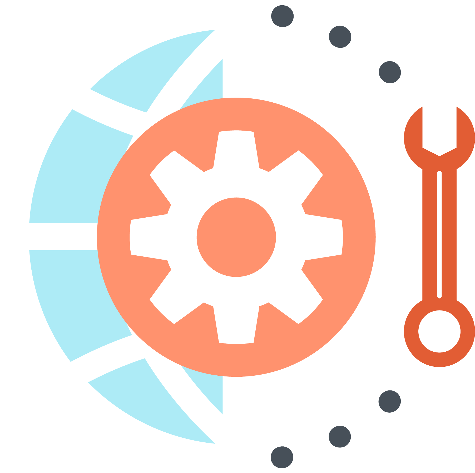 Earth Wrench Business - Wrench (2208x2283)