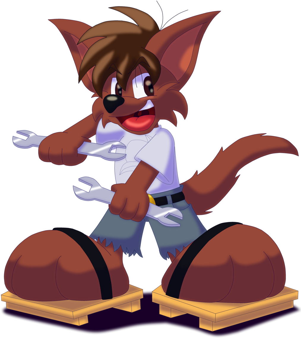 [gft]double Wrench Powers By Tamerkoh - Cartoon (1024x1200)