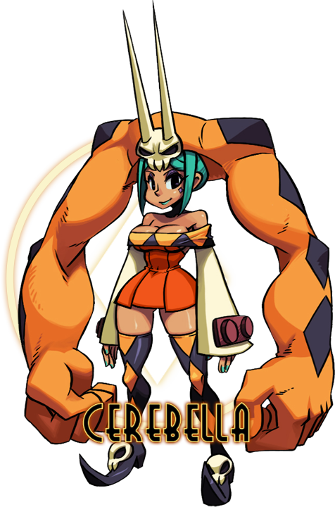 Cerebella - Skullgirls Characters (476x720)