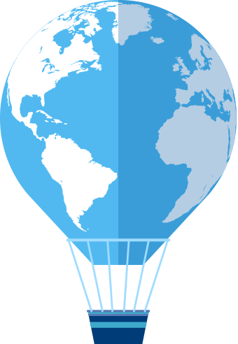 Planet Clipart Blue Planet - World Map (340x492)