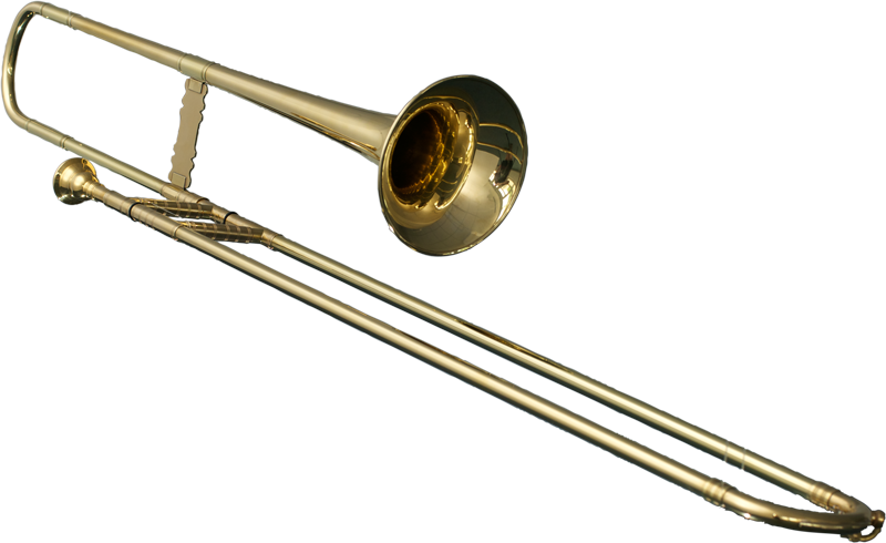 Brass Clipart Brass Family - Tenor Baroque Trombone In Bb (800x490)