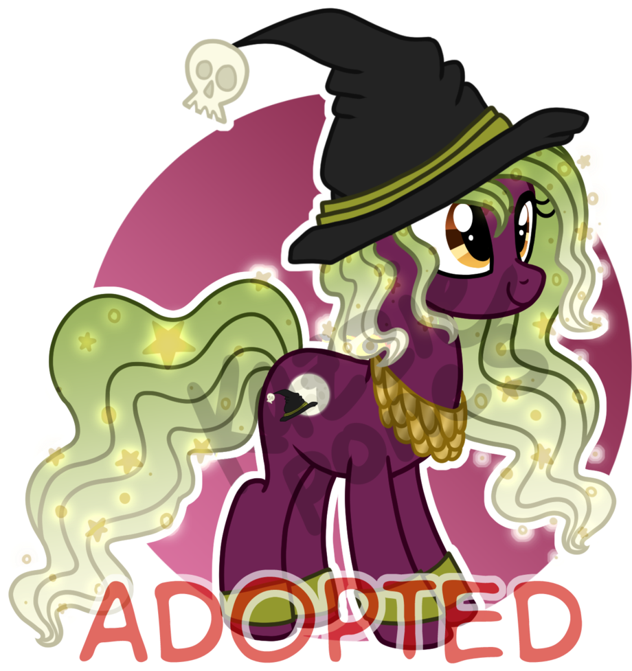 Witch Pony Halloween Auction [closed] By Kazziepones - Witch Pony Halloween Auction [closed] By Kazziepones (1024x1024)
