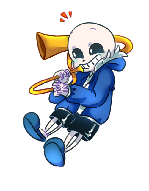 Trombone - Undertale Sans トロン ボーン (500x700)