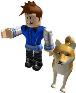Attack Doge - Roblox Character With Dog (352x352)