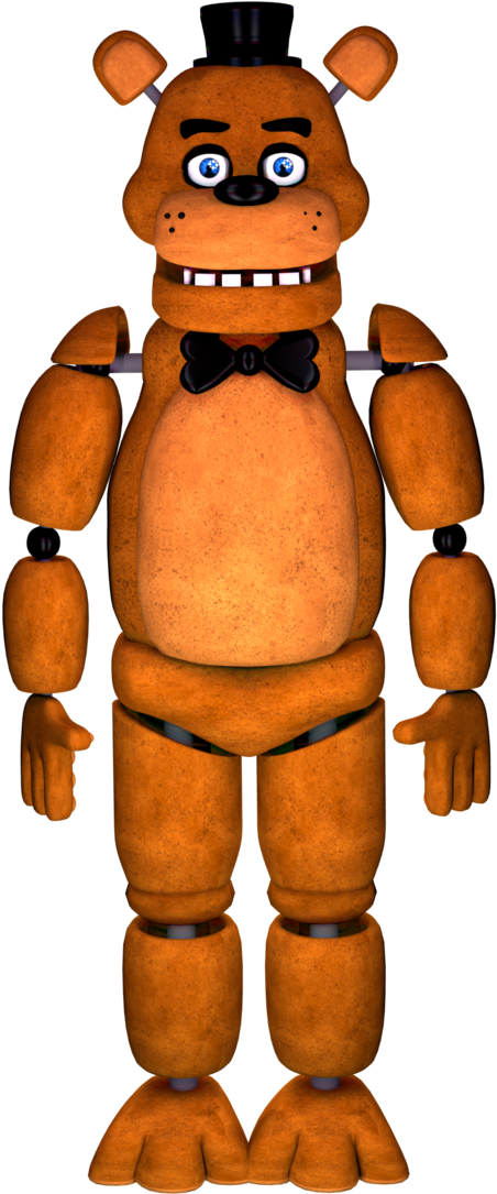 Indestwisionmodeler 6 4 Freddy Fazbear Model By Indestwisionmodeler - Five Nights At Freddy's (1600x1600)