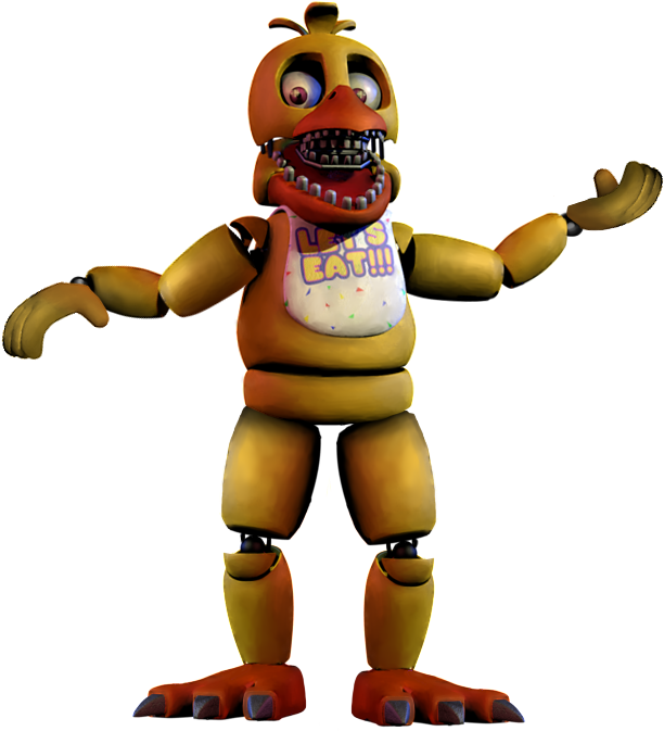 Unwithered Chica 3 By 133alexander - Unwithered Foxye By Alexander 133 (1022x781)