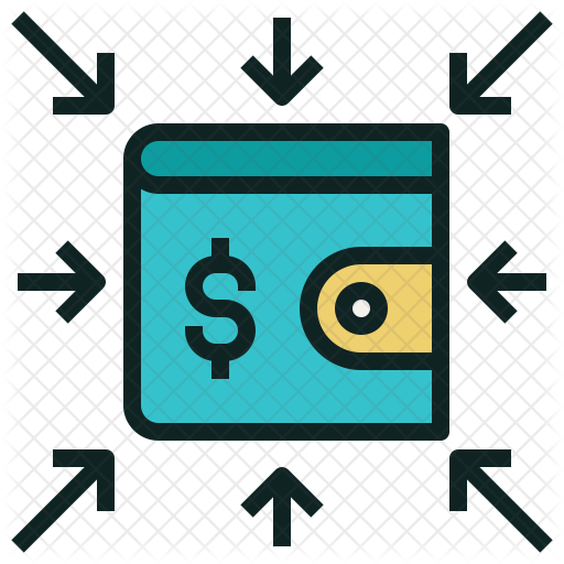Wallet Income Icon - Expense Icon (512x512)
