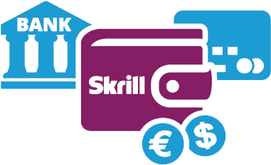 Digital Wallet Business Icon - Skrill (700x270)