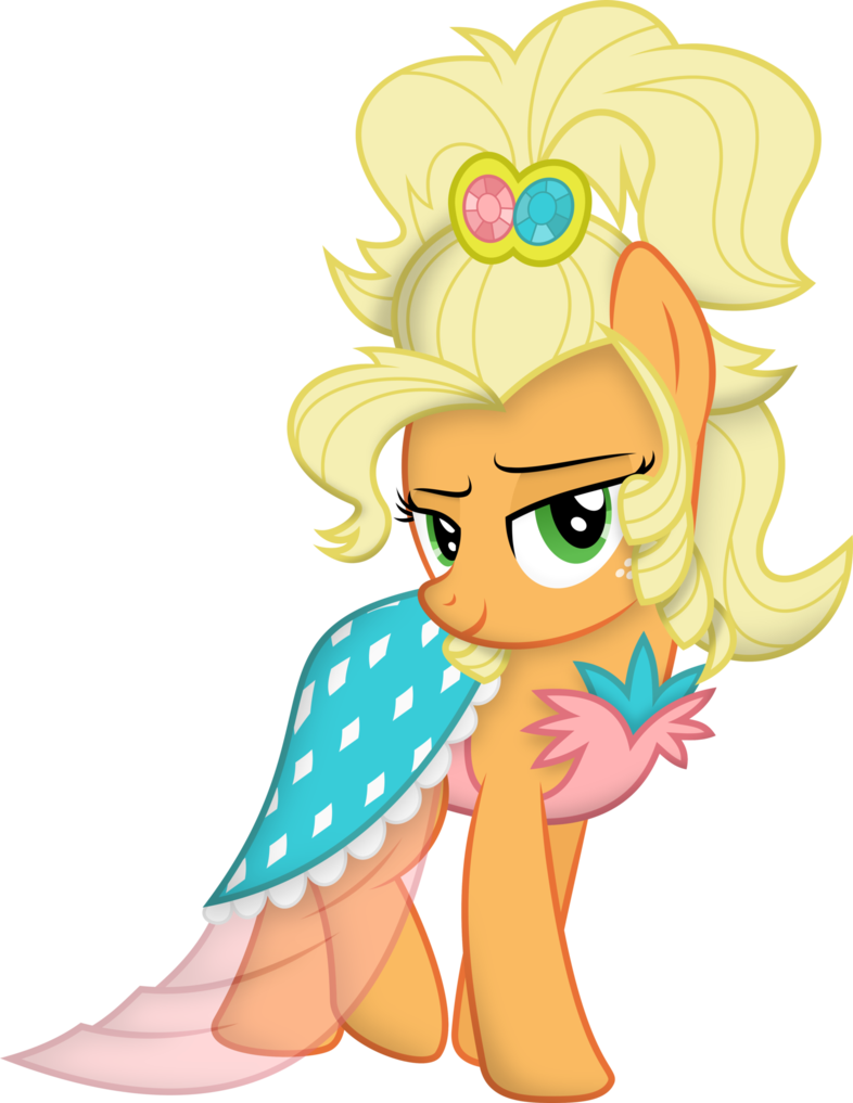 Small Town Chic By Hourglass-vectors - Applejack (786x1017)