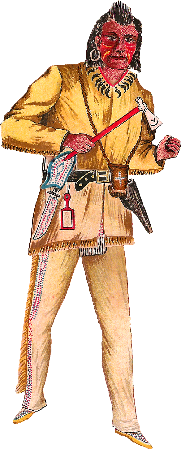 Wonderful, Colorful Digital Wild West Clip Art Images - Costume Hat (704x1556)