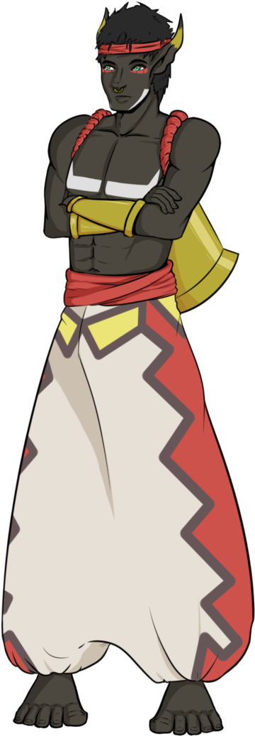 Tapu Bulu Gijinka By Lunar-hourglass - Weapon (712x1123)
