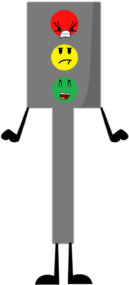Traffic Light Pose - History Of Traffic Lights (281x585)